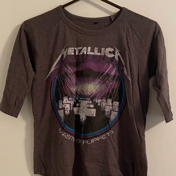 METALLICA Three-Quarter-Sleeve Baseball T-Shirt | D-TOX - Picture 2 of 5